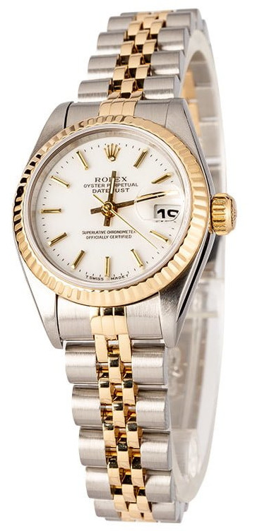 USED DATEJUST LADY ROLEX TWO-TONE