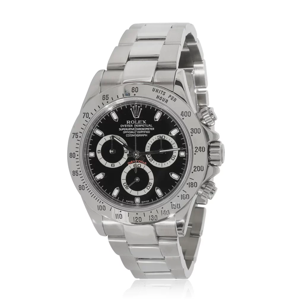 Pre-owned Rolex Daytona 116520 Men's Watch in Stainless Steel