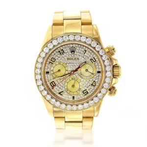 Gold Rolex Cosmograph Daytona Watch