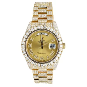 Gold Rolex Day-Date Presidential Diamond Watch for Men
